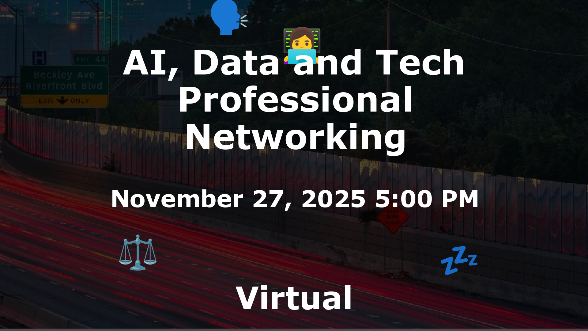 AI, Data and Tech Professional Networking event image